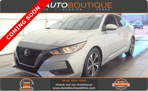 Silver 2021 Nissan Sentra SV for sale in Columbus, OH
