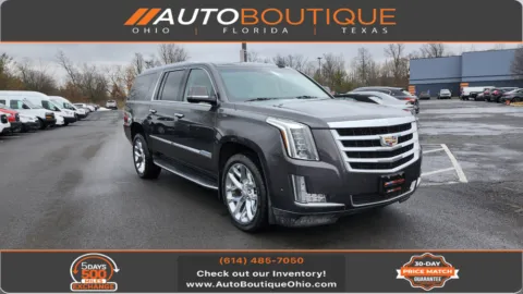 Gray 2018 Cadillac Escalade ESV Premium Luxury for sale in Columbus, OH
