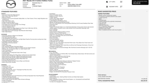 More photos of 2021 Mazda CX-5 Carbon Edition Turbo at Auto Boutique Ohio, OH