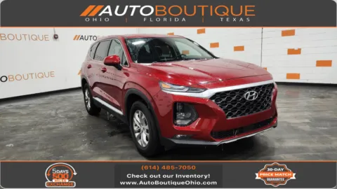 Red 2019 Hyundai Santa Fe SEL for sale in Columbus, OH