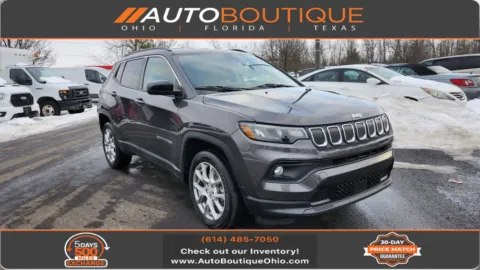 Gray 2022 Jeep Compass Latitude Lux for sale in Columbus, OH