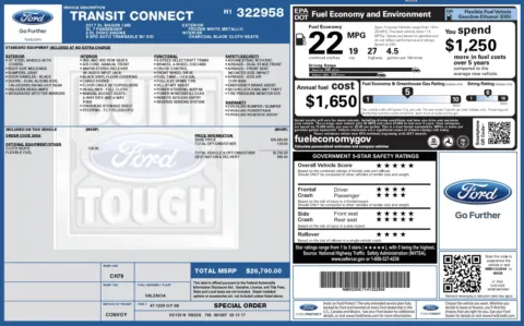 More photos of 2017 Ford Transit Connect Wagon XL at Auto Boutique Ohio, OH