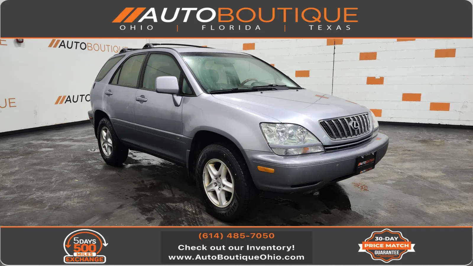 Silver 2001 Lexus RX 300 for sale in Columbus, OH