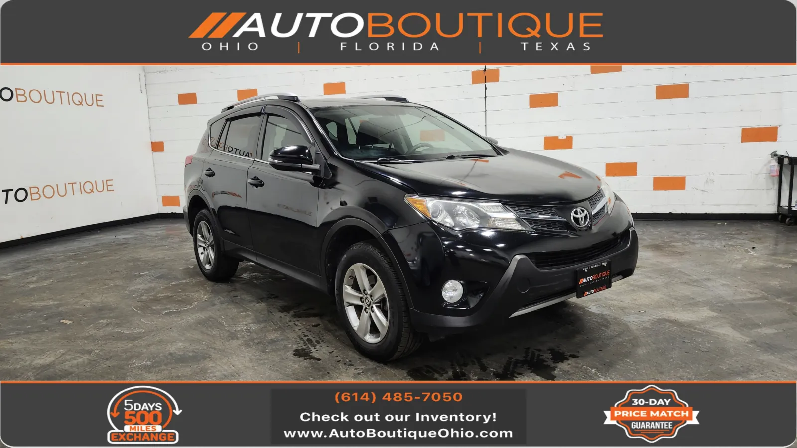 Red 2015 Toyota RAV4 XLE for sale in Columbus, OH