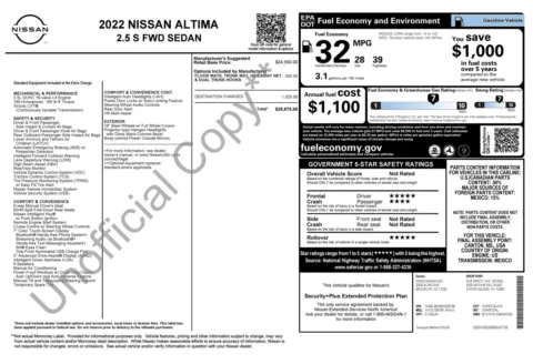 Photos of 2022 Nissan Altima 2.5 S for sale in Columbus, OH at Auto Boutique Ohio