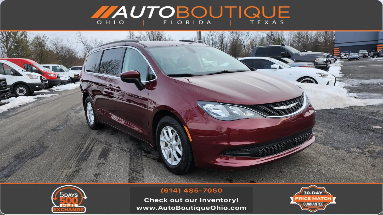 Red 2021 Chrysler Voyager LXI for sale in Columbus, OH