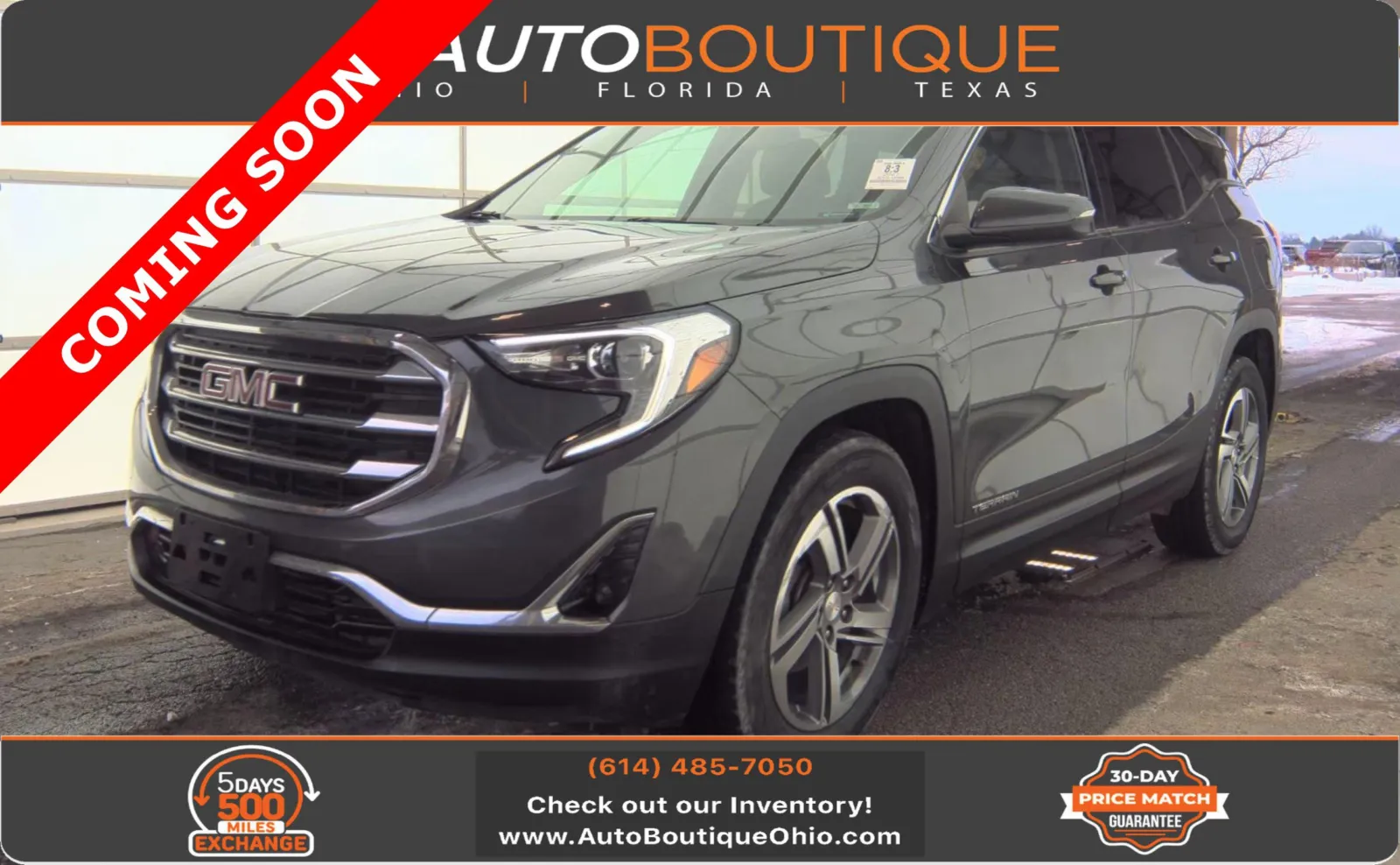 Gray 2021 GMC Terrain SLT for sale in Columbus, OH