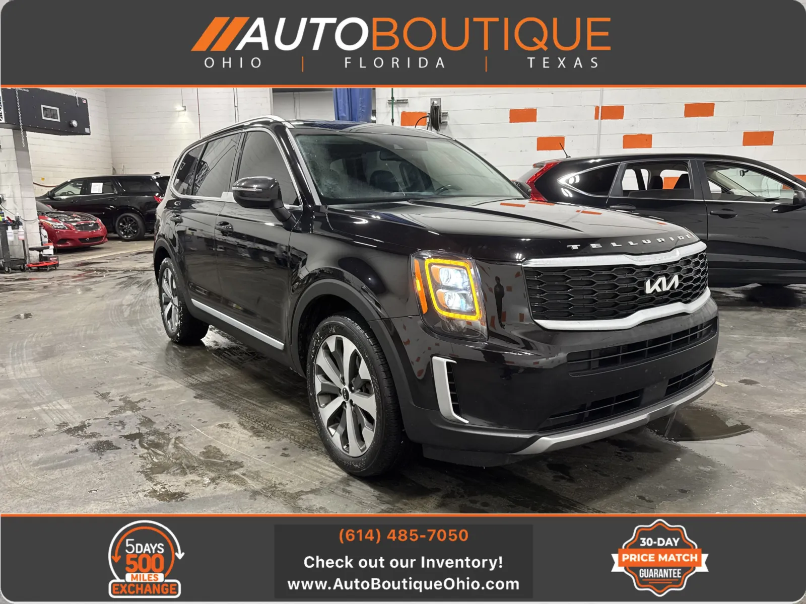 Black 2022 Kia Telluride EX for sale in Columbus, OH