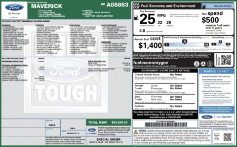 More photos of 2022 Ford Maverick XLT at Auto Boutique Ohio, OH