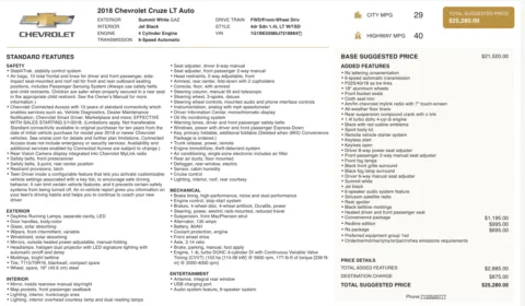 More photos of 2018 Chevrolet Cruze LT at Auto Boutique Ohio, OH