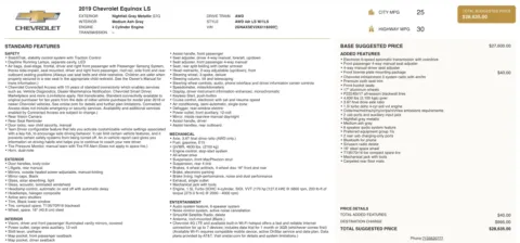 Photos of 2019 Chevrolet Equinox LS for sale in Columbus, OH at Auto Boutique Ohio