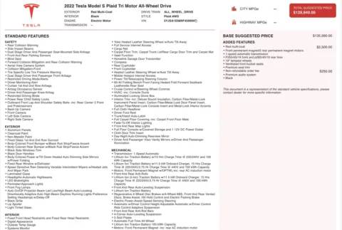 More photos of 2022 Tesla Model S Plaid at Auto Boutique Ohio, OH