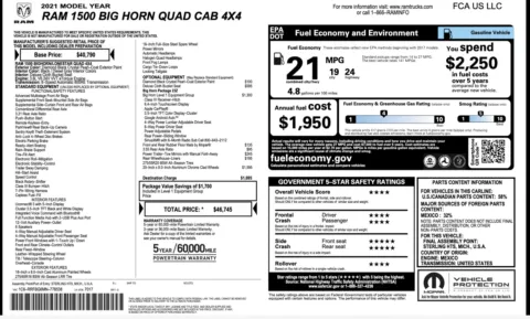 More photos of 2021 Ram 1500 Big Horn at Auto Boutique Ohio, OH