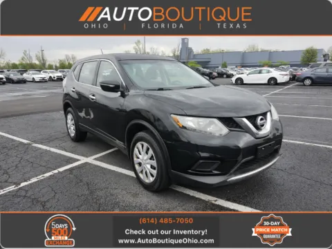 Black 2015 Nissan Rogue S for sale in Columbus, OH