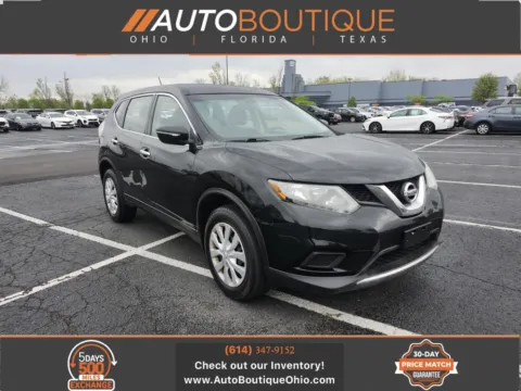Black 2015 Nissan Rogue S for sale in Columbus, OH