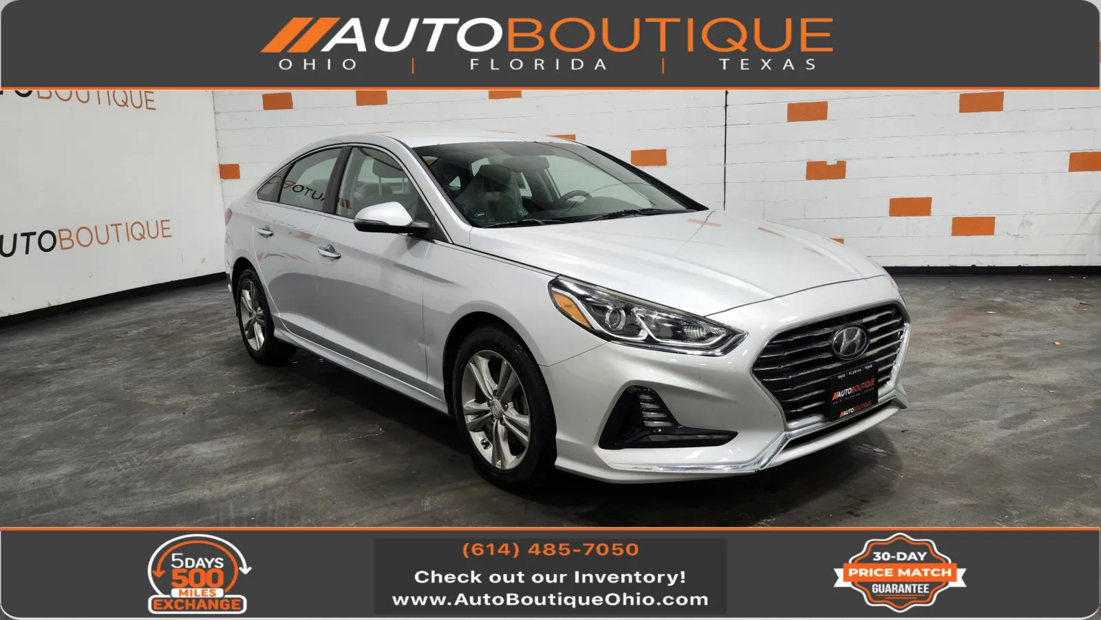 Silver 2018 Hyundai Sonata SEL for sale in Columbus, OH