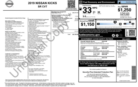 Photos of 2019 Nissan Kicks SR for sale in Columbus, OH at Auto Boutique Ohio