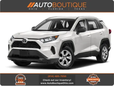 White 2021 Toyota RAV4 LE for sale in Columbus, OH