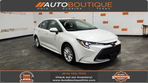 White 2020 Toyota Corolla XLE for sale in Columbus, OH