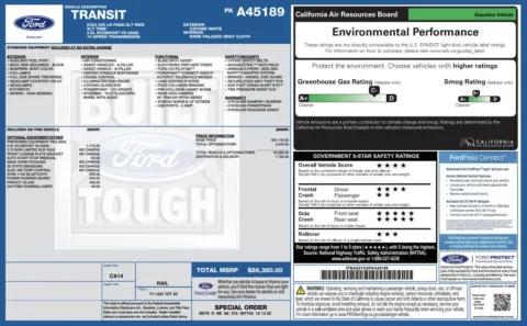 Another view of 2023 Ford Transit Passenger Wagon XLT for sale in Columbus, OH at Auto Boutique Ohio