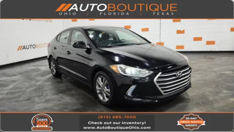 Black 2018 Hyundai Elantra Value Edition for sale in Columbus, OH