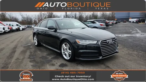 Black 2017 Audi A6 Premium for sale in Columbus, OH