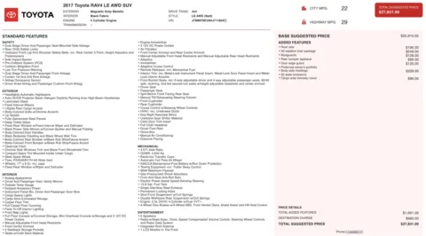 Photos of 2017 Toyota RAV4 LE for sale in Columbus, OH at Auto Boutique Ohio