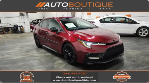 Red 2022 Toyota Corolla SE Nightshade for sale in Columbus, OH
