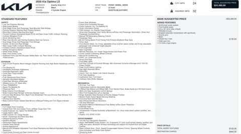 Photos of 2020 Kia Optima LX for sale in Columbus, OH at Auto Boutique Ohio