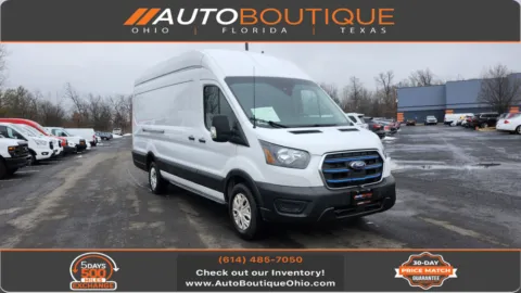White 2022 Ford E-Transit Cargo Van 350 for sale in Columbus, OH