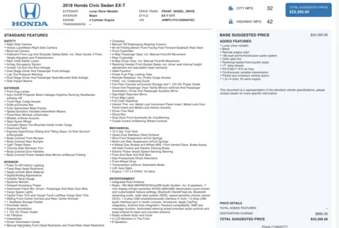 More photos of 2018 Honda Civic Sedan EX-T at Auto Boutique Ohio, OH