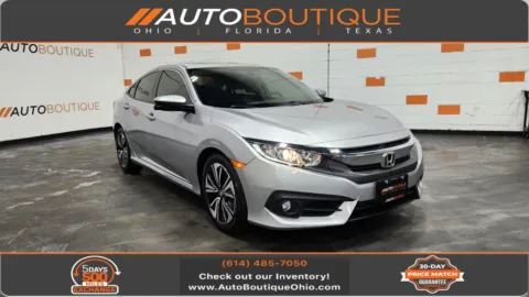 Silver 2018 Honda Civic Sedan EX-T for sale in Columbus, OH