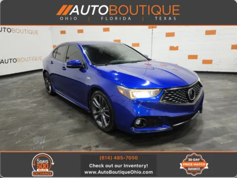 Blue 2020 Acura TLX w/Technology/A-Spec Pkg for sale in Columbus, OH