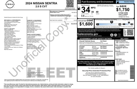 Photos of 2024 Nissan Sentra S for sale in Columbus, OH at Auto Boutique Ohio