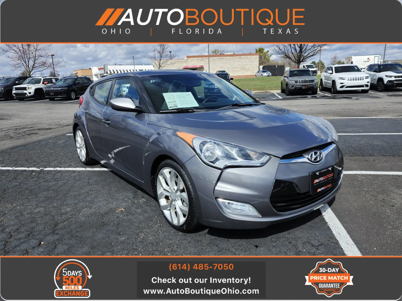 2013 Hyundai Veloster w/Black Int for sale in Columbus, OH