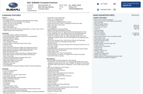 More photos of 2021 Subaru Crosstrek Premium at Auto Boutique Ohio, OH