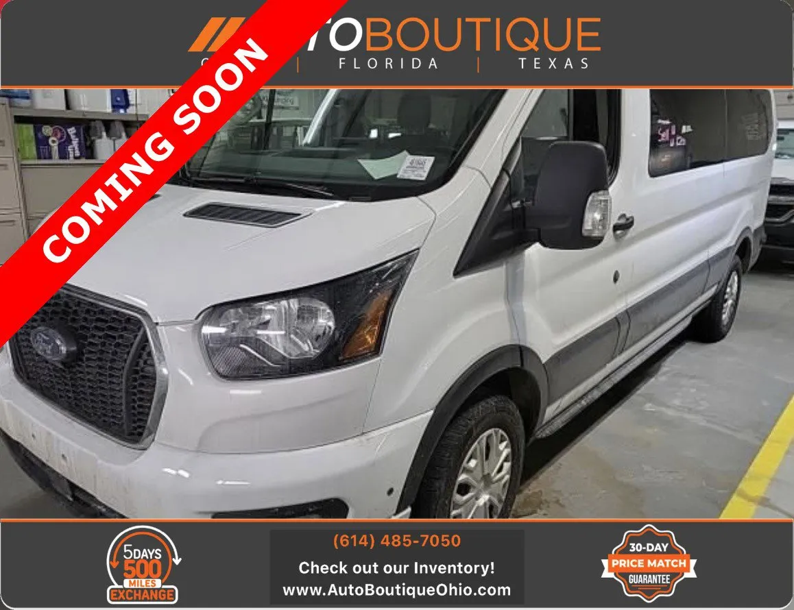 White 2024 Ford Transit Passenger Wagon XLT for sale in Columbus, OH