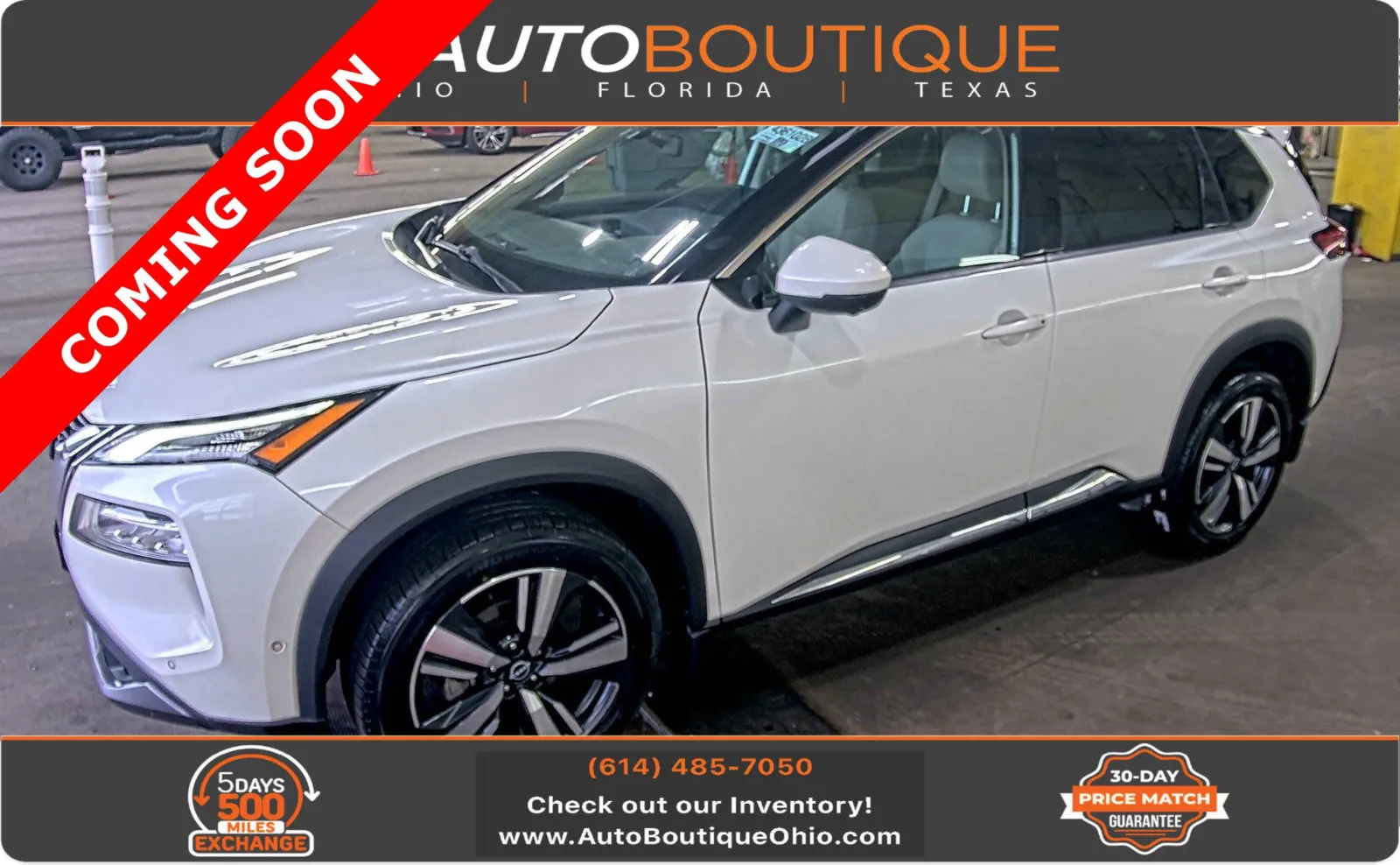 White 2023 Nissan Rogue SL for sale in Columbus, OH