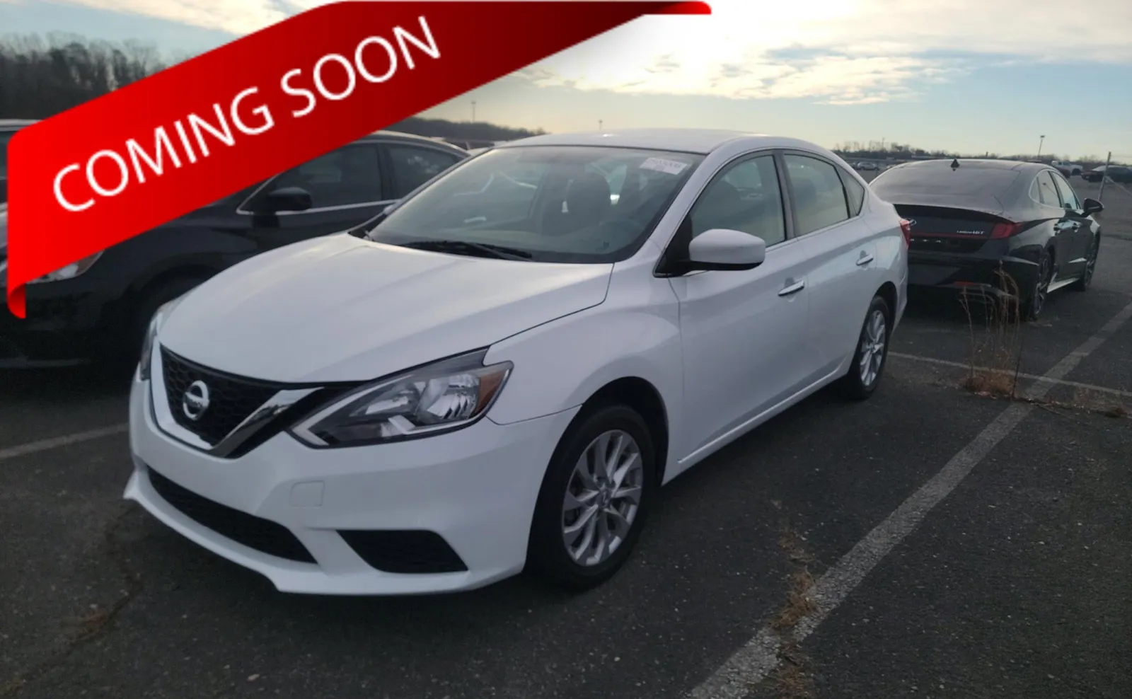 White 2018 Nissan Sentra SV for sale in Columbus, OH