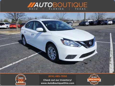 White 2018 Nissan Sentra SV for sale in Columbus, OH