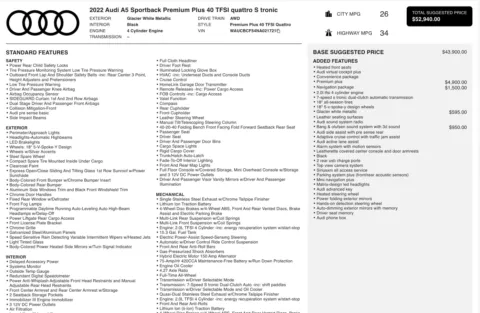 More photos of 2022 Audi A5 Sportback Premium Plus at Auto Boutique Ohio, OH