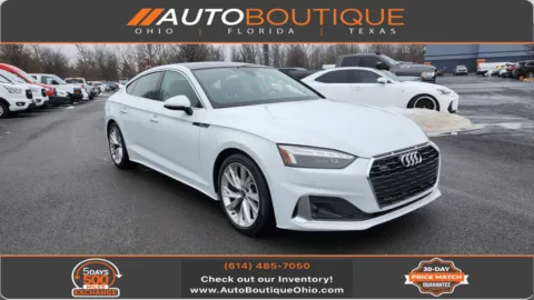 White 2022 Audi A5 Sportback Premium Plus for sale in Columbus, OH