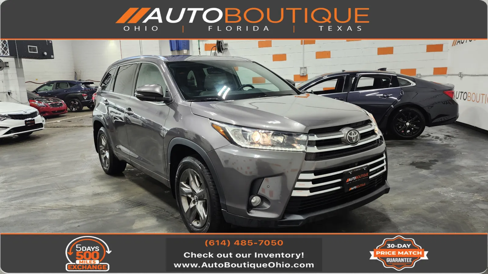 2018 Toyota Highlander Limited Platinum