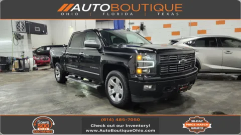 Black 2015 Chevrolet Silverado 1500 LTZ for sale in Columbus, OH