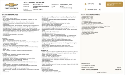 More photos of 2013 Chevrolet Volt at Auto Boutique Ohio, OH