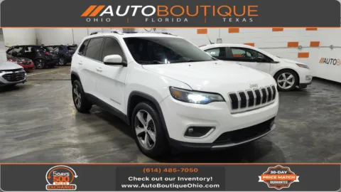 White 2020 Jeep Cherokee Limited for sale in Columbus, OH
