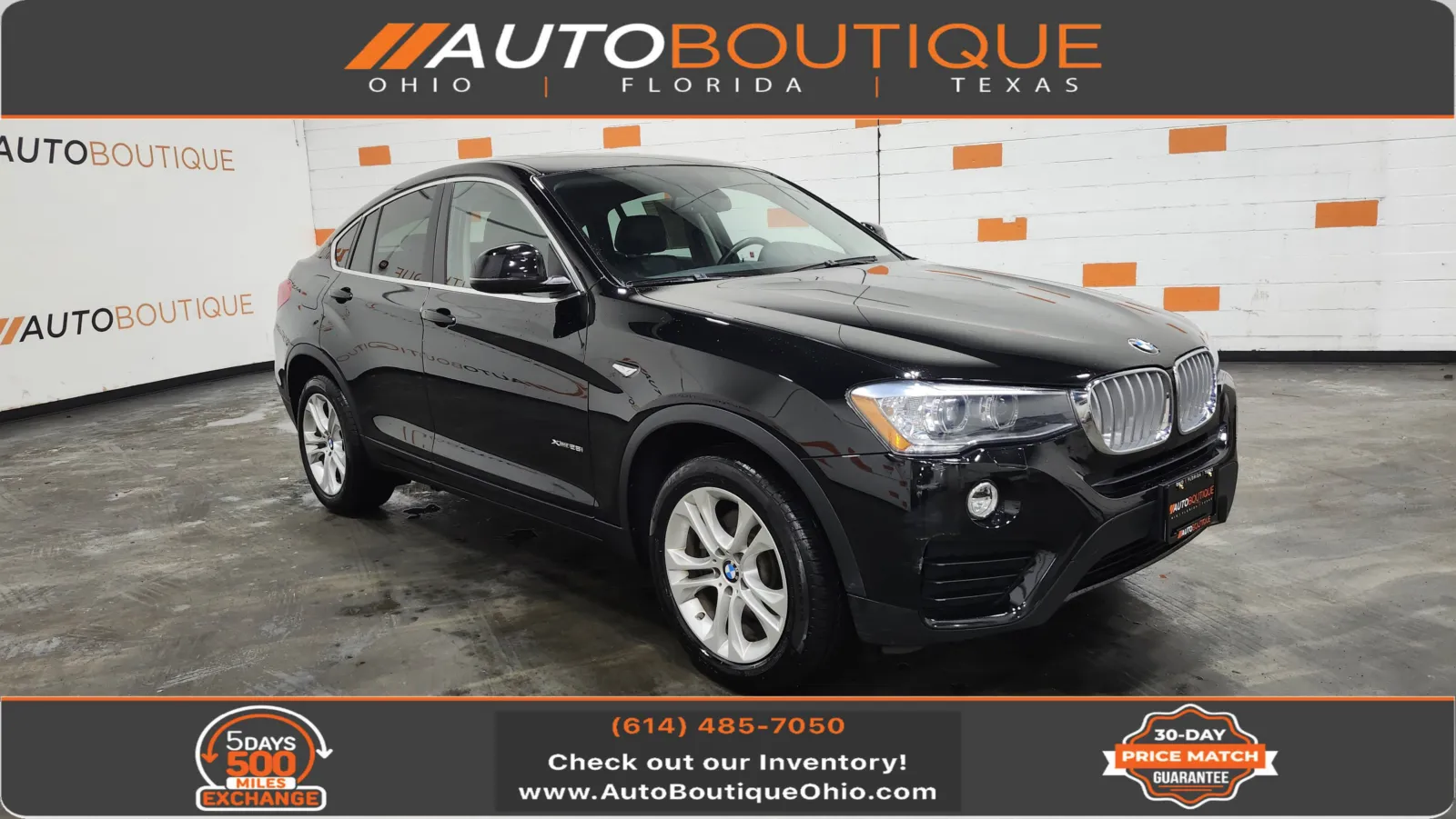 Black 2016 BMW X4 xDrive28i for sale in Columbus, OH