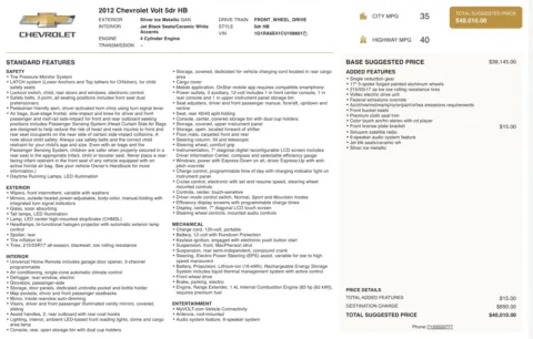 More photos of 2012 Chevrolet Volt at Auto Boutique Ohio, OH