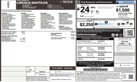 More photos of 2024 Lincoln Nautilus Reserve at Auto Boutique Ohio, OH