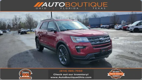 Red 2019 Ford Explorer XLT for sale in Columbus, OH
